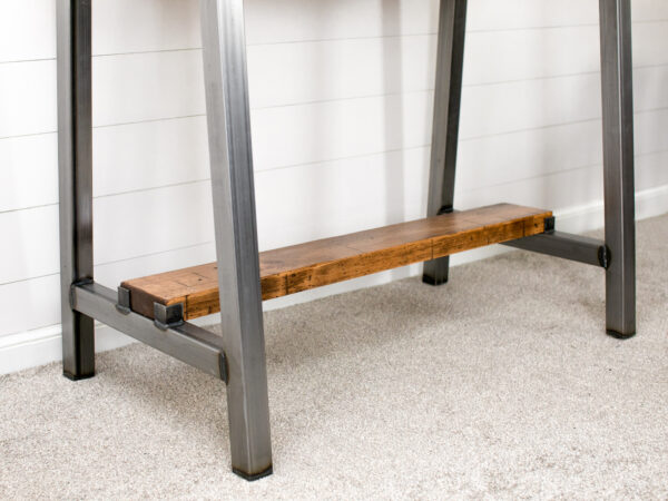 industrial wooden kitchen table legs