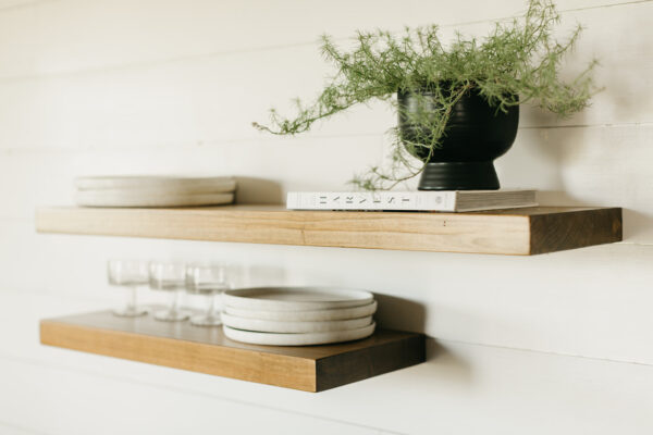 wooden Deep Floating Shelves